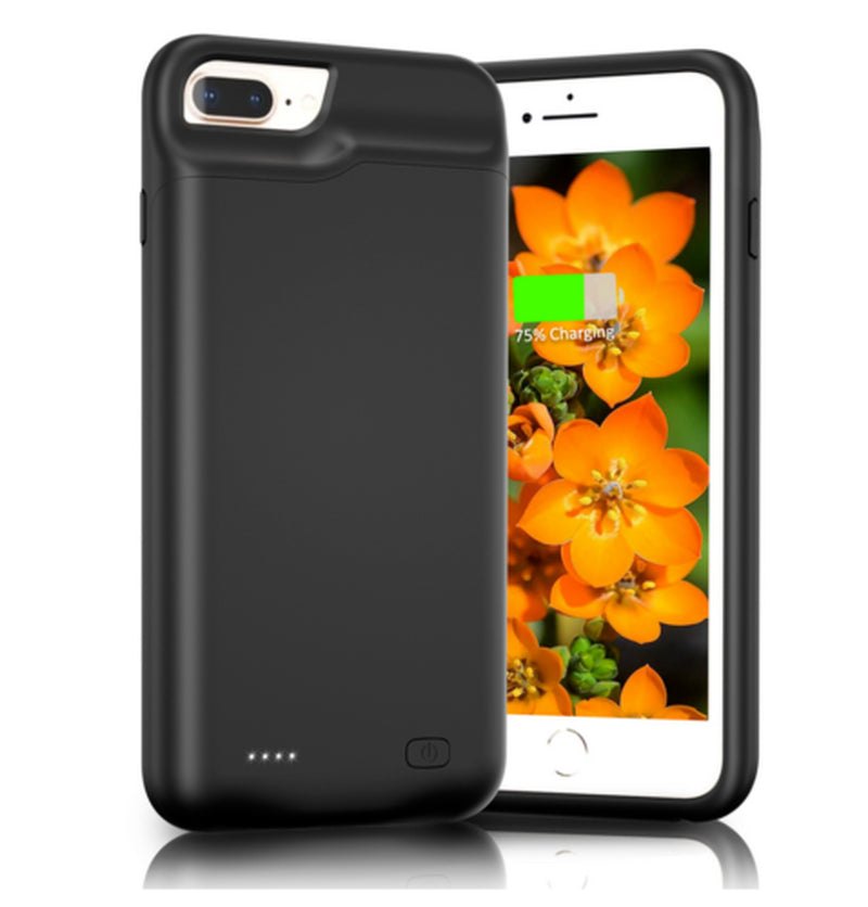 For Iphone 12 13 14 11 8 External Battery Charger Case Power Bank Charging Cover