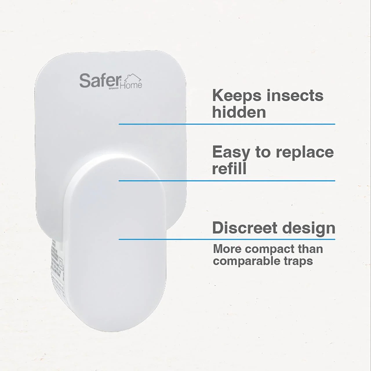 Indoor Fly Trap, 1 Trap, 2 Glue Cards